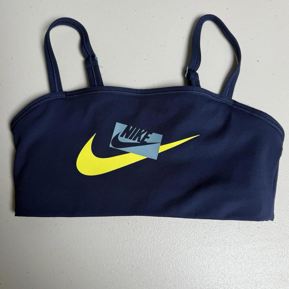 Nike Women's XS Indy Bra Light Support Navy